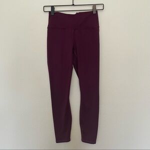 Fabletics Burgundy Leggings
